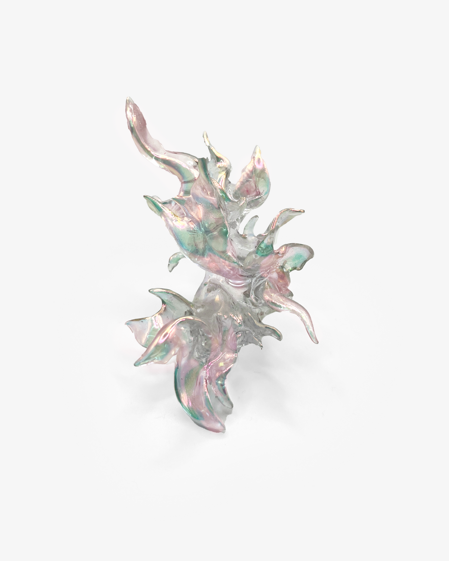 Iridescent Coral Ring Mini