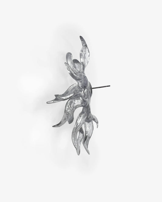 Shiny Coral Earrings - WHYNOEN