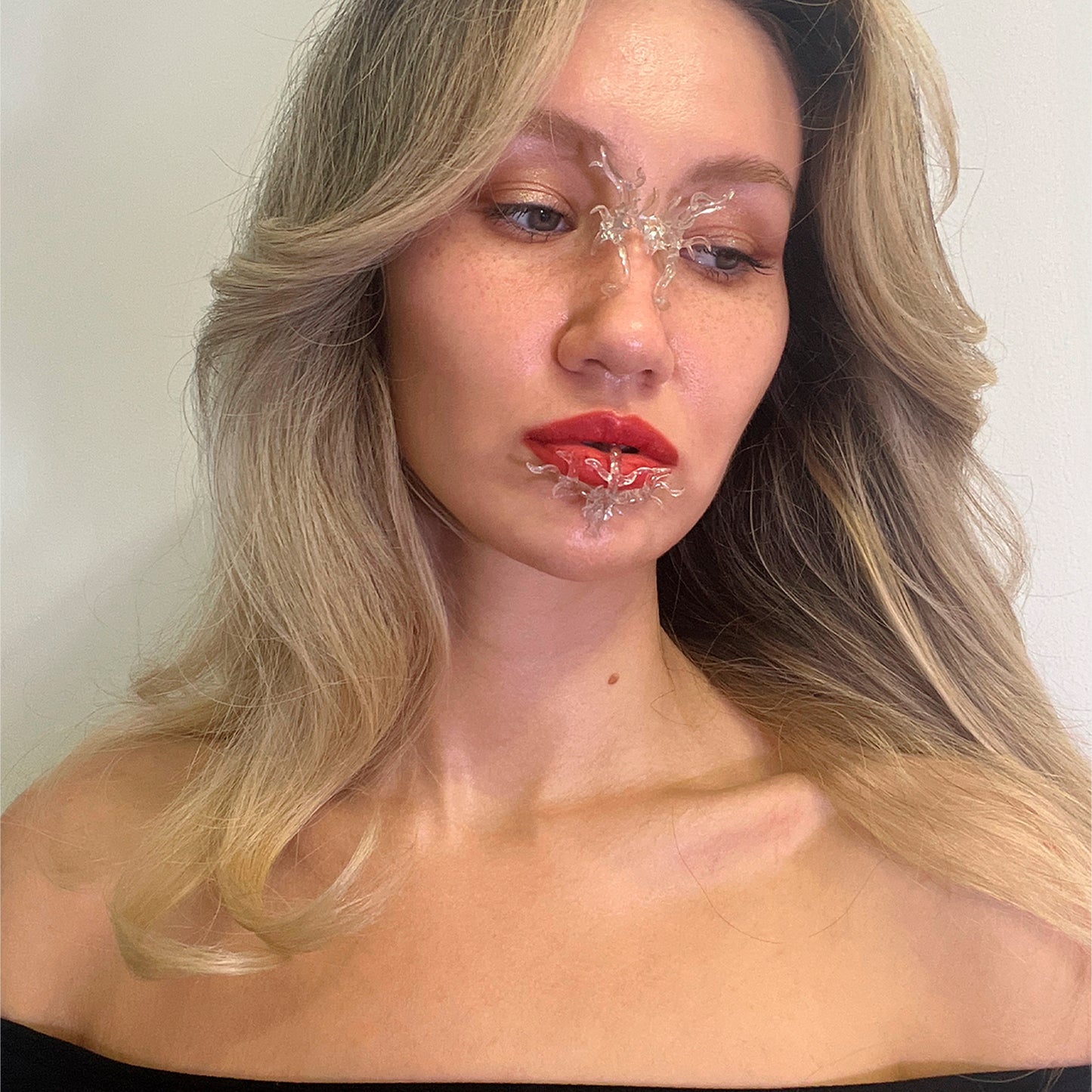 Transparent Nose Cuff S