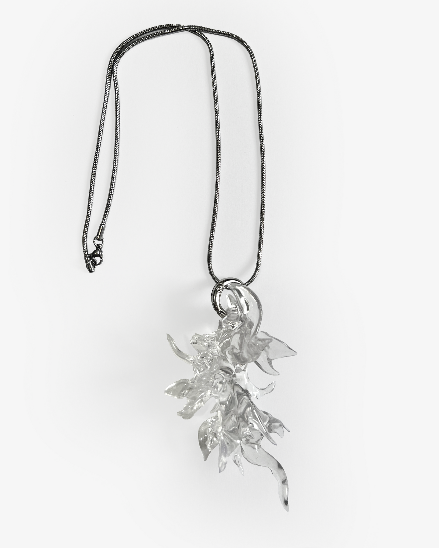 Transparent Coral Pendant