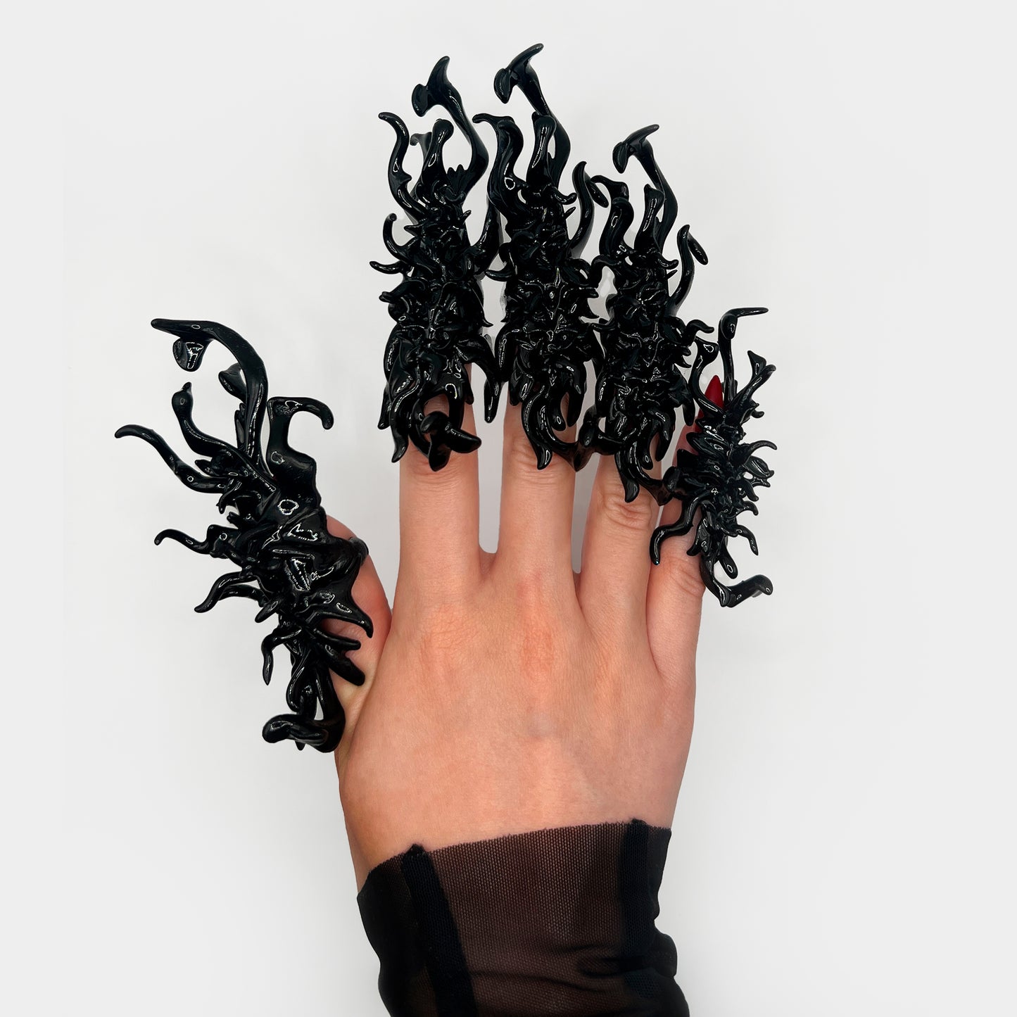 Black Nail Ring