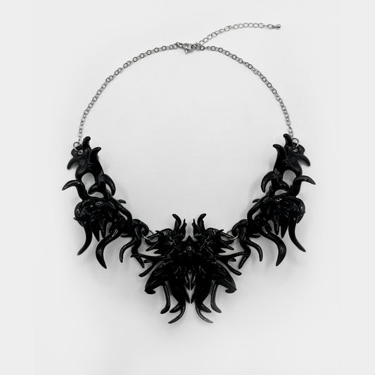 Black Symmetry Necklace