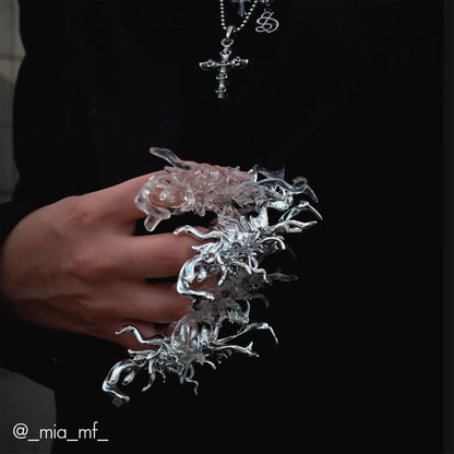 Transparent Nail Ring - WHYNOEN