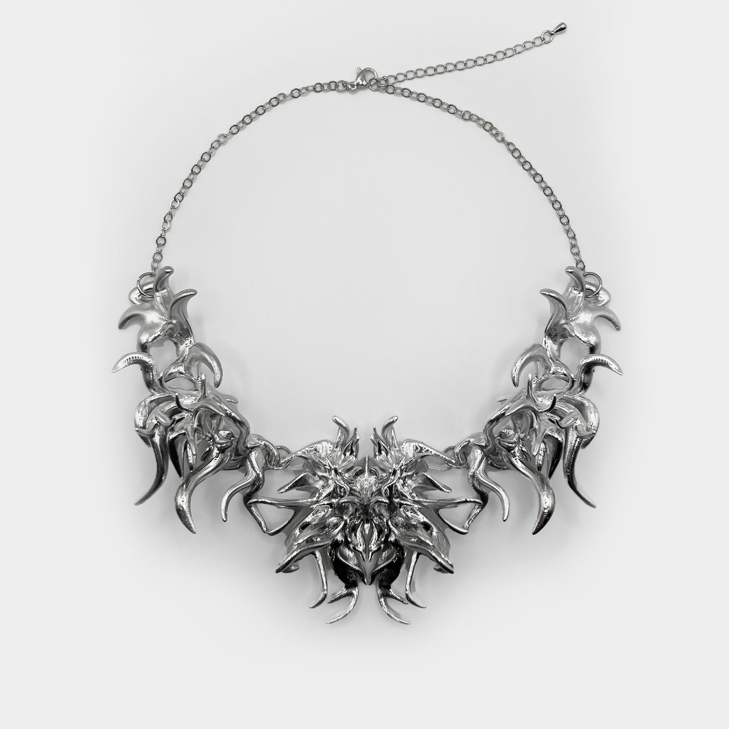 Metallic Symmetry Necklace