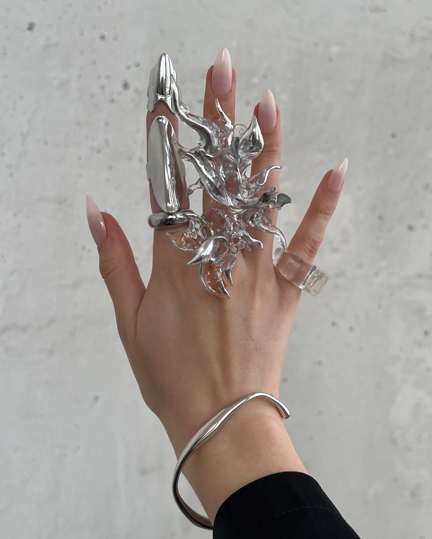 Shiny Coral Ring Mini