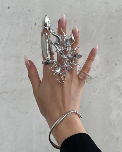 Shiny Coral Ring Mini - WHYNOEN