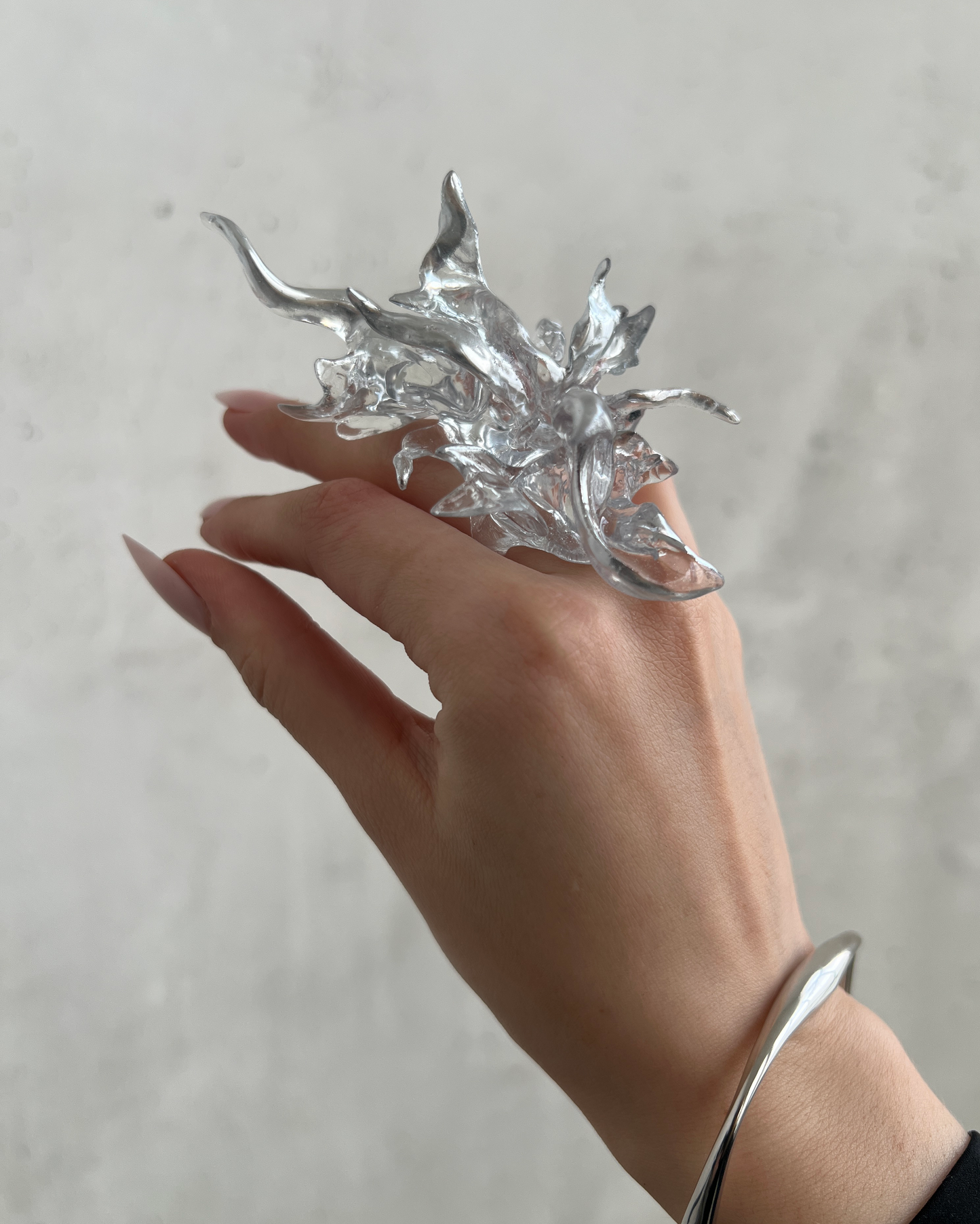 Shiny Coral Ring Mini