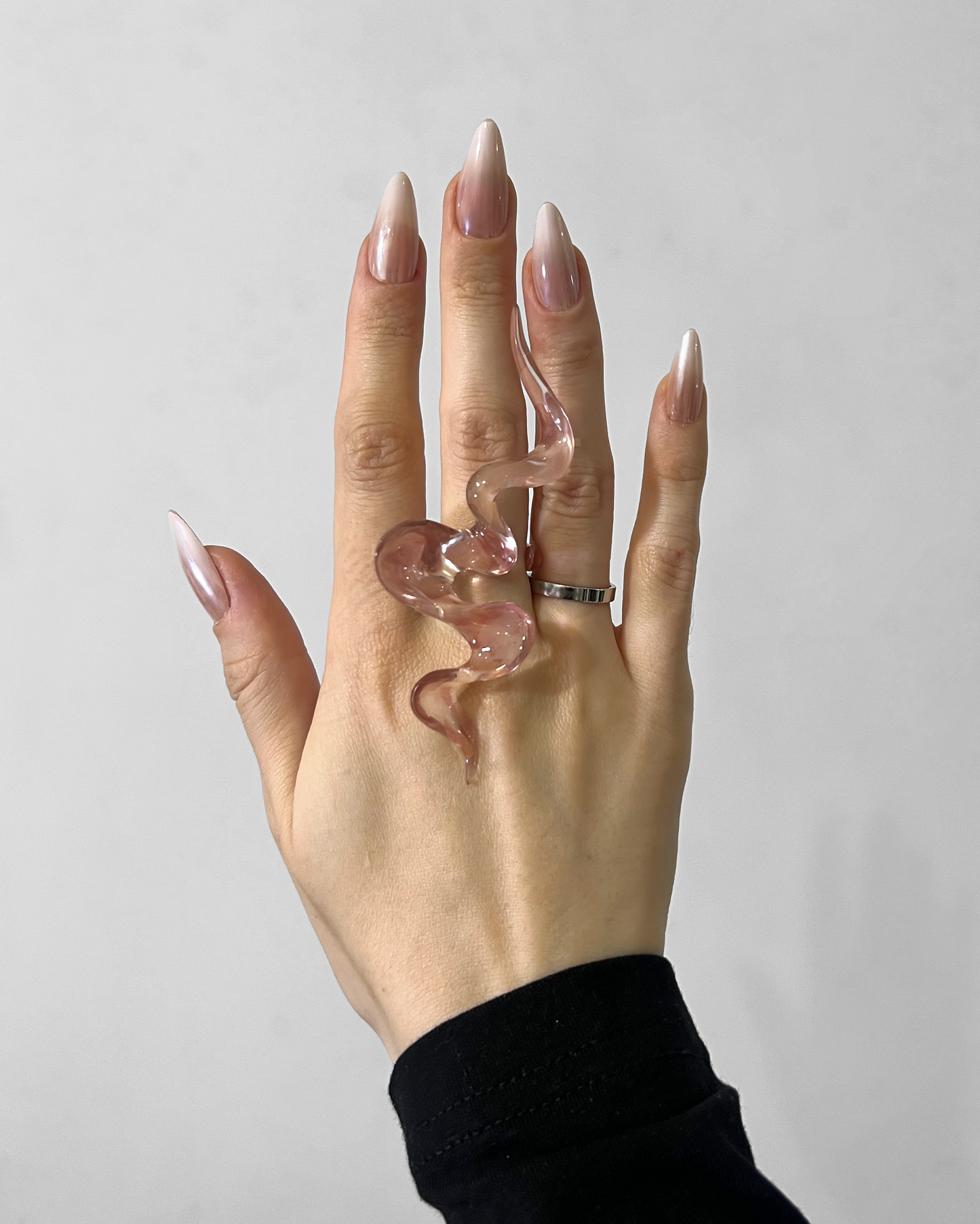 Salmon Shape M Ring