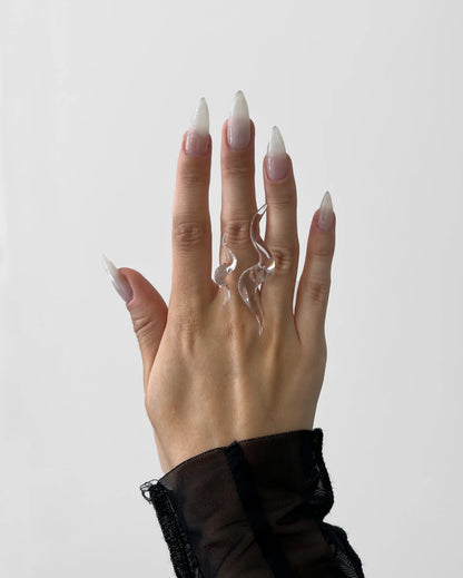Transparent Shape S Ring - WHYNOEN