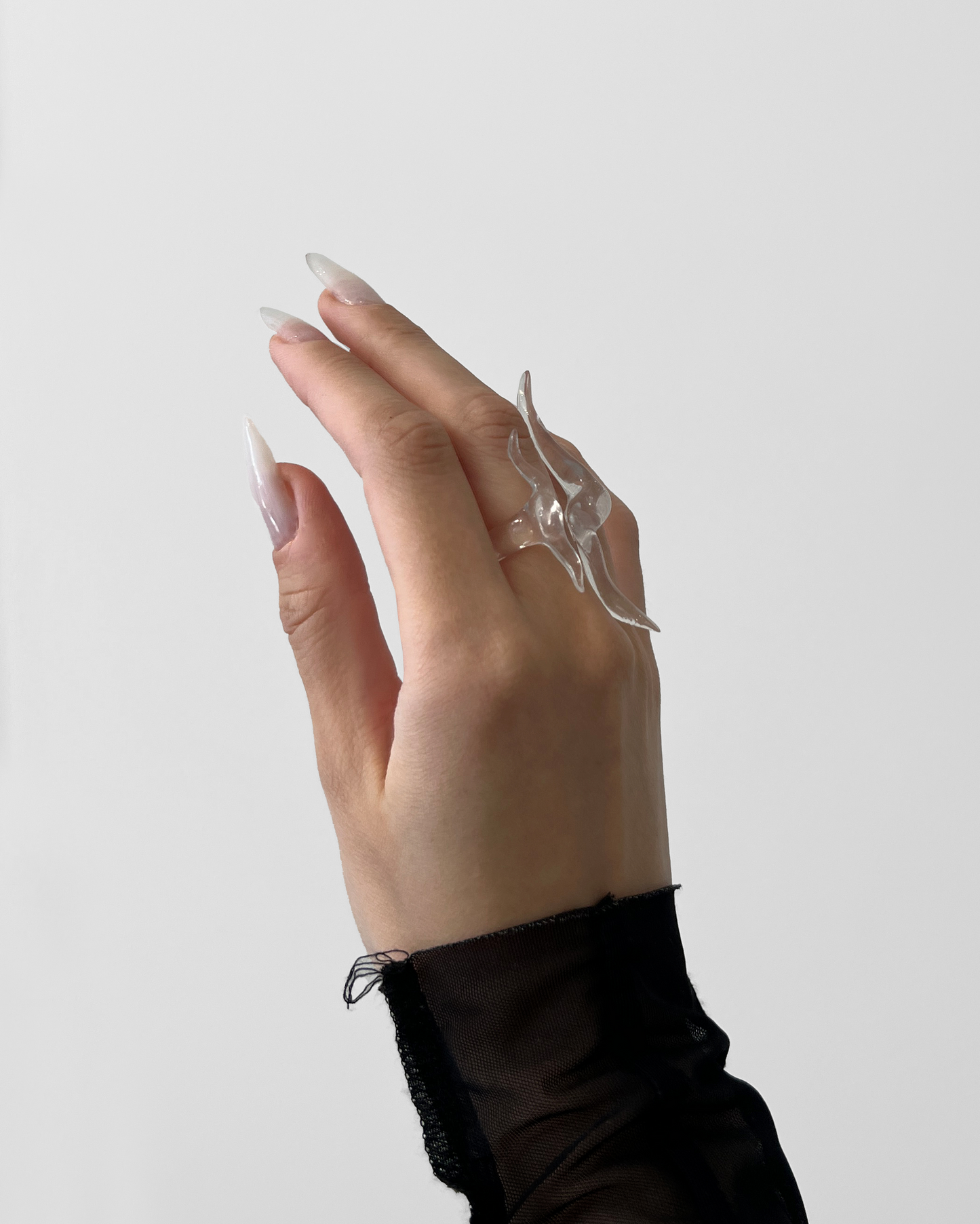 Transparent Shape S Ring